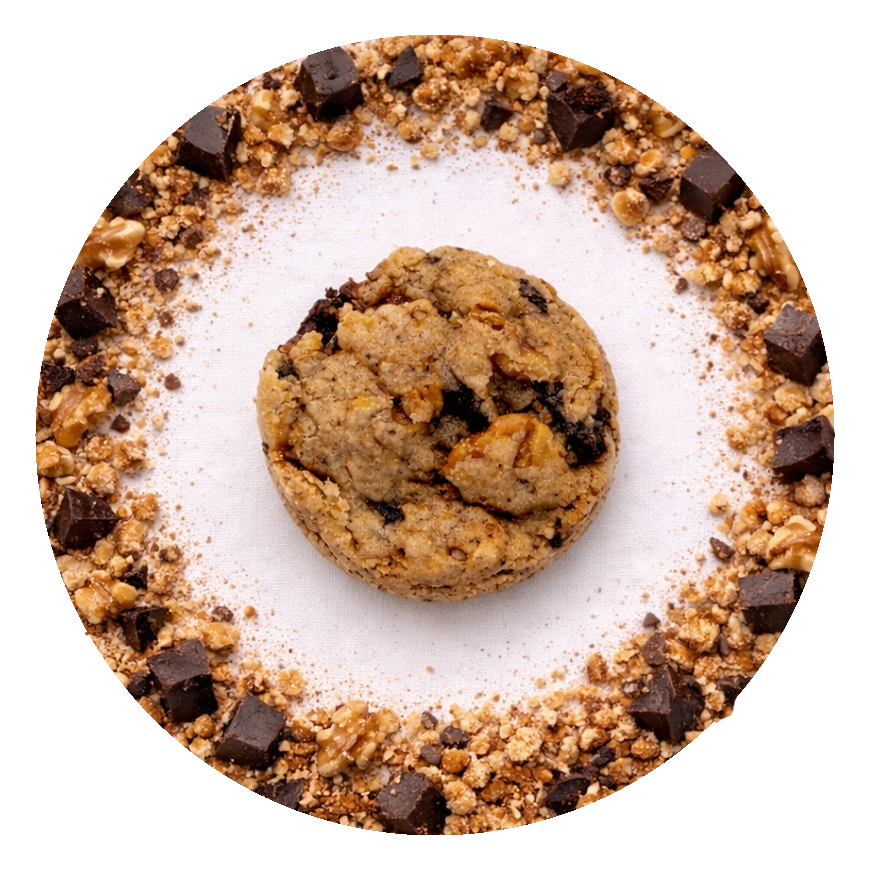 Noix et Chocolat noir par 6