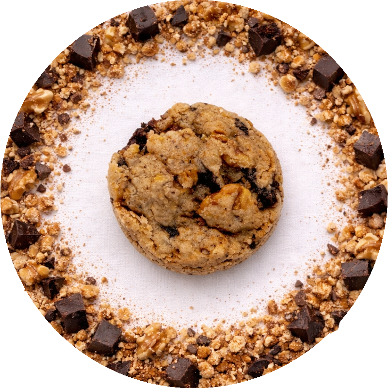 Noix et Chocolat noir par 6