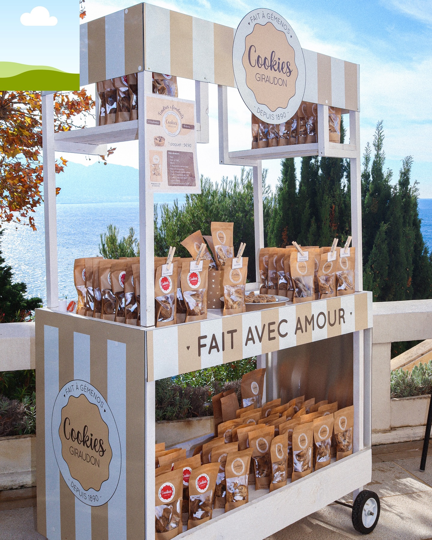 Faits avec amour, et prêt à être partagé partout ! ❤️

Que ce soit pour un anniversaire, un mariage ou un événement d’entreprise, Cookies Giraudon se déplace pour ajouter une touche gourmande à vos moments spéciaux. 

Laissez-nous venir à vous et régalons vos invités ! 😋

 Faits maison à Gémenos (13)
📍Disponibles dans plusieurs points de vente
💌 Plus d’infos sur notre site web (lien dans notre bio)

#CookiesGiraudon #food #CookiesAvecAmour #GourmandiseAuthentique #homemadewithlove #CookiesArtisanaux #FaitAvecAmour #Gémenos #CuisineArtisanale #marseille #MadeInFrance #ÉvénementsGourmands